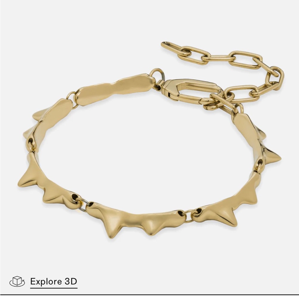 Gold Vitaly “Chaos” Choker Necklace
